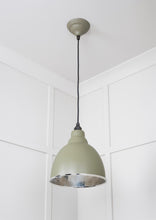 Load image into Gallery viewer, 49511TU Hammered Nickel Brindley Pendant in Tump