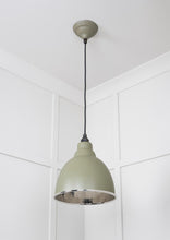 Load image into Gallery viewer, 49511TU Hammered Nickel Brindley Pendant in Tump