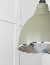 Load image into Gallery viewer, 49511TU Hammered Nickel Brindley Pendant in Tump