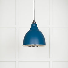 Load image into Gallery viewer, 49511U Hammered Nickel Brindley Pendant in Upstream