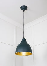 Load image into Gallery viewer, 49517DI Hammered Brass Brindley Pendant in Dingle