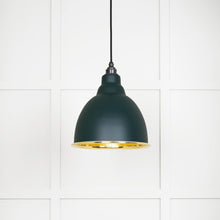 Load image into Gallery viewer, 49518DI Smooth Brass Brindley Pendant in Dingle