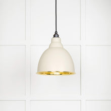 Load image into Gallery viewer, 49518TE Smooth Brass Brindley Pendant in Teasel