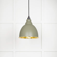 Load image into Gallery viewer, 49518TU Smooth Brass Brindley Pendant in Tump