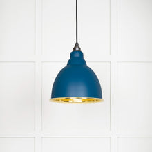 Load image into Gallery viewer, 49518U Smooth Brass Brindley Pendant in Upstream