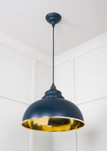 Load image into Gallery viewer, 49521DU Hammered Brass Harborne Pendant in Dusk