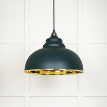Load image into Gallery viewer, 49522DI Smooth Brass Harborne Pendant in Dingle