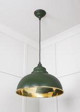 Load image into Gallery viewer, 49522H Smooth Brass Harborne Pendant in Heath