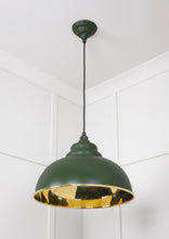 Load image into Gallery viewer, 49522H Smooth Brass Harborne Pendant in Heath
