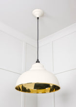 Load image into Gallery viewer, 49522TE Smooth Brass Harborne Pendant in Teasel