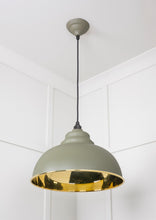 Load image into Gallery viewer, 49522TU Smooth Brass Harborne Pendant in Tump