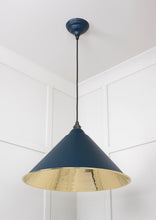 Load image into Gallery viewer, 49524DU Smooth Brass Hockley Pendant in Dusk