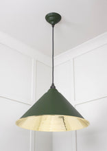 Load image into Gallery viewer, 49524H Smooth Brass Hockley Pendant in Heath