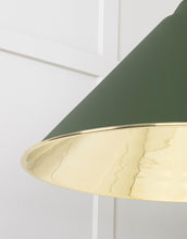 Load image into Gallery viewer, 49524H Smooth Brass Hockley Pendant in Heath