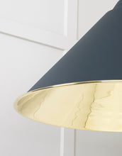 Load image into Gallery viewer, 49524SO Smooth Brass Hockley Pendant in Soot