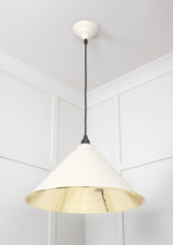 Load image into Gallery viewer, 49524TE Smooth Brass Hockley Pendant in Teasel