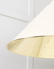 Load image into Gallery viewer, 49524TE Smooth Brass Hockley Pendant in Teasel