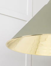 Load image into Gallery viewer, 49524TU Smooth Brass Hockley Pendant in Tump