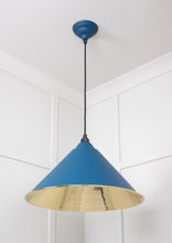 Load image into Gallery viewer, 49524U Smooth Brass Hockley Pendant in Upstream