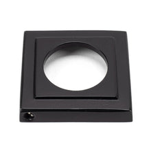 Load image into Gallery viewer, 49547 Matt Black Round Thumbturn Set (Square)