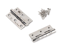 Load image into Gallery viewer, 49571 Polished SS 3" Ball Bearing Butt Hinge (pair)