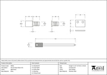 Load image into Gallery viewer, 49592 Aged Brass Secure Stops (Pack of 4)