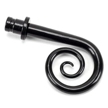 Load image into Gallery viewer, 49907 Black Monkeytail Curtain Finial (pair)