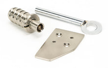 Load image into Gallery viewer, 49920 Polished Nickel Key-Flush Sash Stop