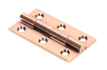 Load image into Gallery viewer, 49922 Polished Bronze 2" Butt Hinge (pair)