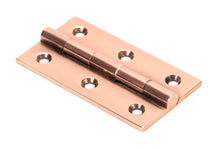 Load image into Gallery viewer, 49929 Polished Bronze 2.5" Butt Hinge (pair)