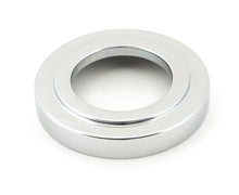 Load image into Gallery viewer, 49950 Polished Chrome Avon Round Lever on Rose Set (Art Deco) - Unsprung