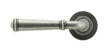 Load image into Gallery viewer, 49979 Pewter Regency Lever on Rose Set (Beehive) - Unsprung