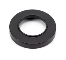 Load image into Gallery viewer, 49985 Matt Black Hammered Newbury Lever on Rose Set (Plain) - Unsprung