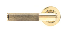 Load image into Gallery viewer, 49993 Aged Brass Brompton Lever on Rose Set (Plain) - Unsprung