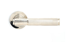 Load image into Gallery viewer, 50001 Polished Nickel Brompton Lever on Rose Set (Plain) - Unsprung