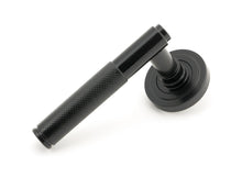 Load image into Gallery viewer, 50006 Black Brompton Lever on Rose Set (Art Deco) - Unsprung