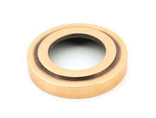 Load image into Gallery viewer, 50034 Polished Bronze Newbury Lever on Rose Set (Art Deco) - Unsprung