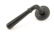 Load image into Gallery viewer, 50050 Aged Bronze Hammered Newbury Lever on Rose Set (Art Deco) - Unsprung