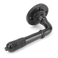 Load image into Gallery viewer, 50089 Aged Bronze Reeded Lever on Rose Set - Unsprung