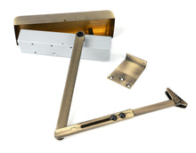 Load image into Gallery viewer, 50107 Aged Brass Size 2-5 Door Closer & Cover