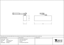 Load image into Gallery viewer, 50112 Polished Bronze Size 2-5 Door Closer & Cover