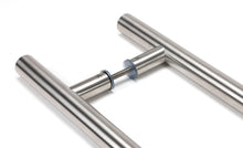 Load image into Gallery viewer, 50238 Satin SS (316) 1.8m T Bar Handle B2B Fix 32mm Ø
