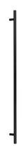 Load image into Gallery viewer, 50265 Matt Black SS (316) 1.5m T Bar Handle B2B Fix 32mm Ø
