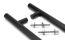 Load image into Gallery viewer, 50265 Matt Black SS (316) 1.5m T Bar Handle B2B Fix 32mm Ø