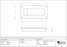 Load image into Gallery viewer, 73129 Beeswax Flush Handle