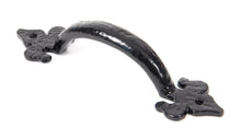 Load image into Gallery viewer, 73141 Black Cast 6" Fleur De Lys Pull Handle