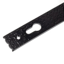 Load image into Gallery viewer, 73143 Black Cottage Lever Espag. Lock Set