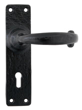 Load image into Gallery viewer, 73205M Black MF Lever Lock Set