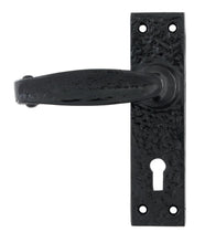 Load image into Gallery viewer, 73217M Black Lever Lock Set