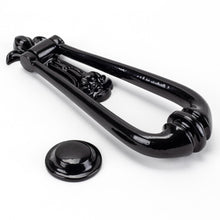Load image into Gallery viewer, 73379M Black Loop Door Knocker